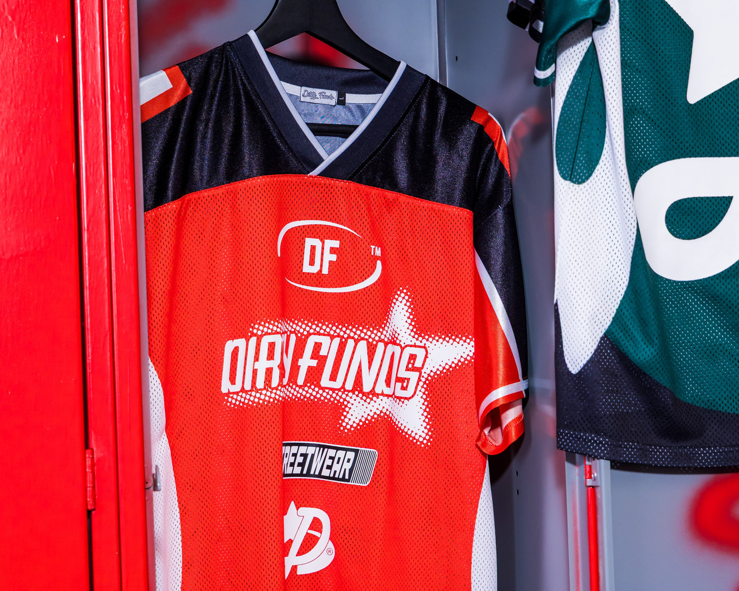 Orangish-Red Jersey