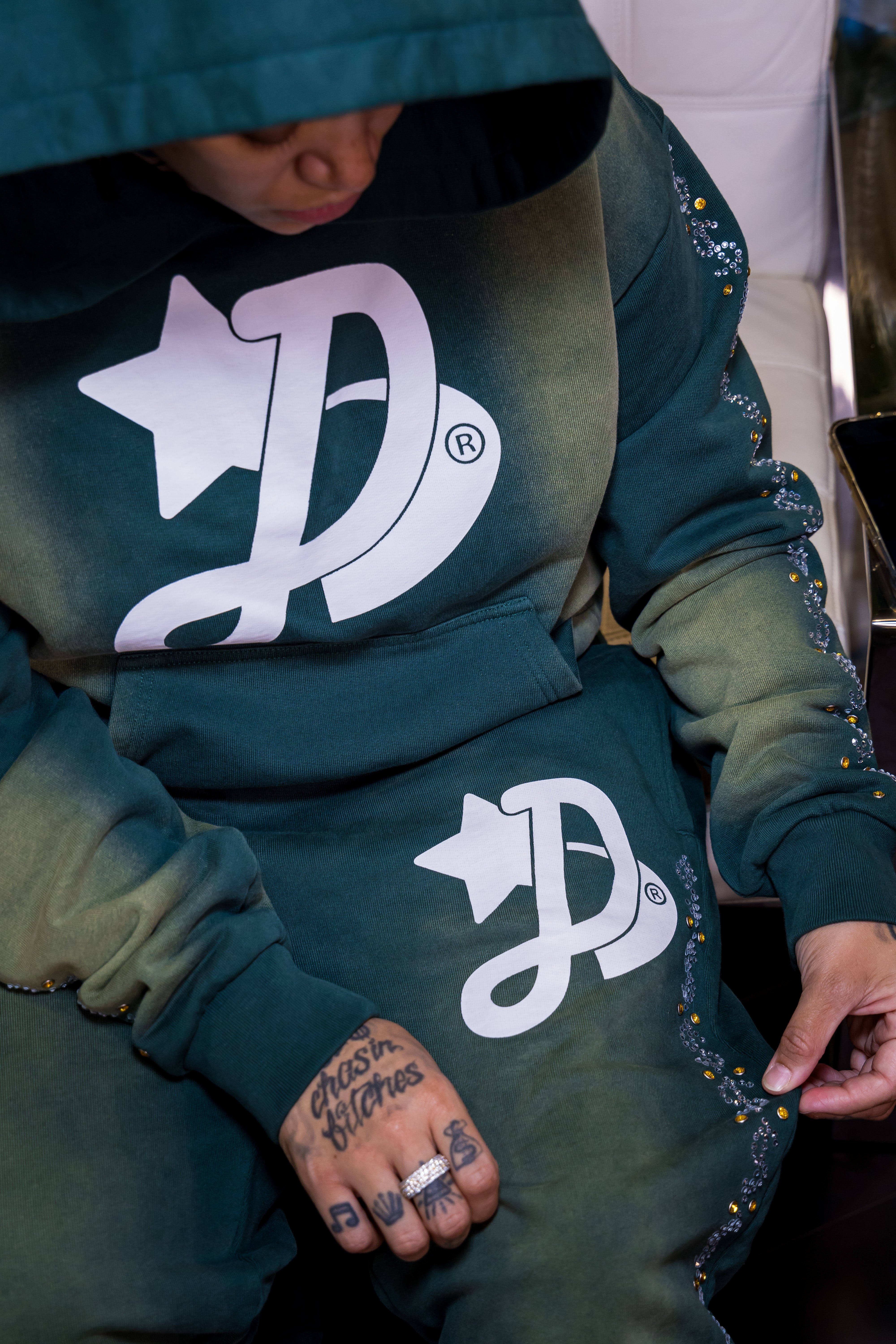DF Rhine$tone Sweats