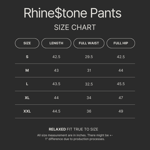 DF Rhine$tone Sweats