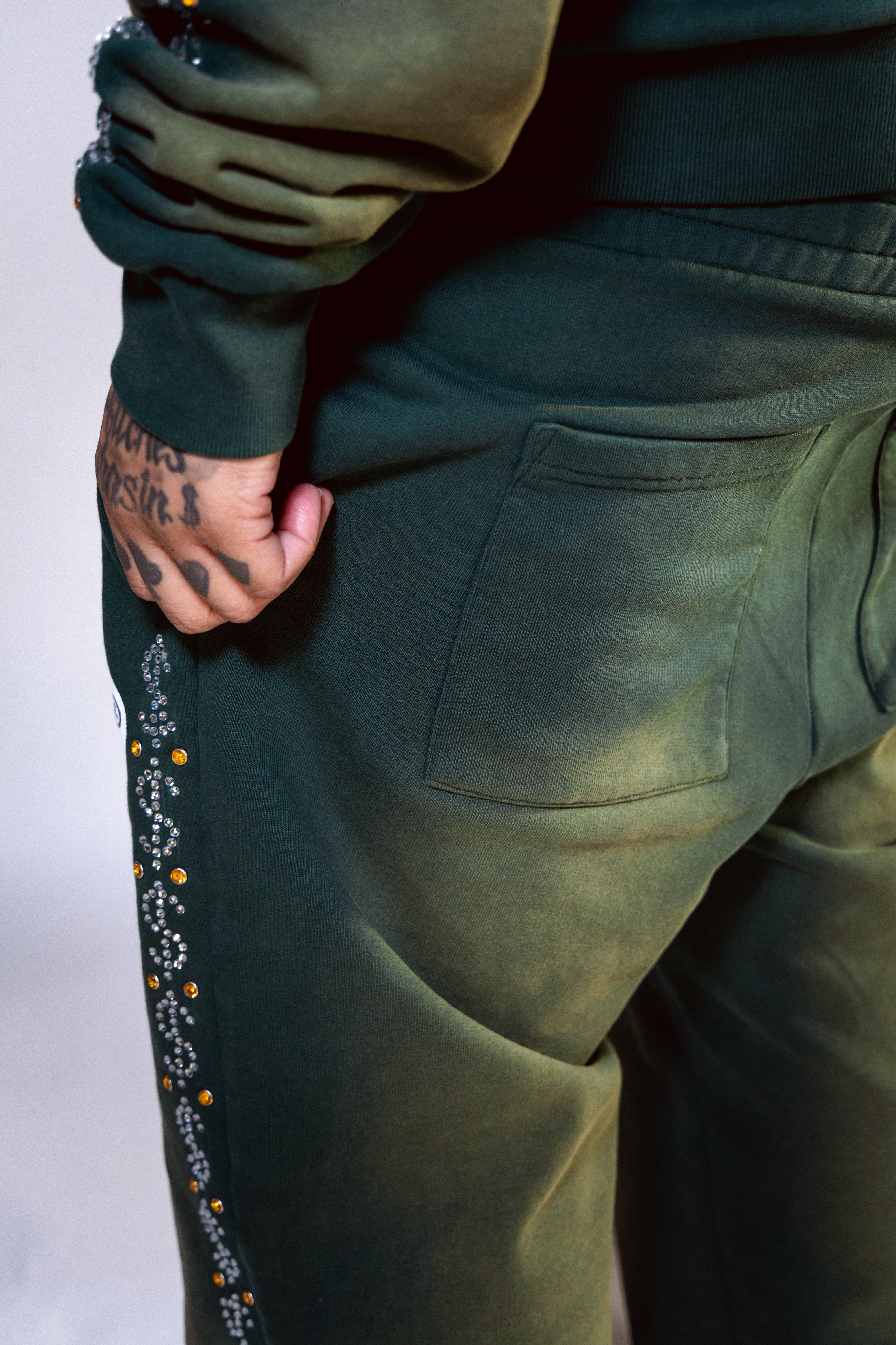 DF Rhine$tone Sweats