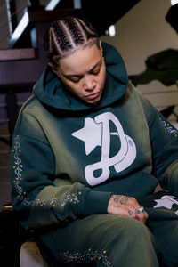 DF Rhine$tone Hoodie