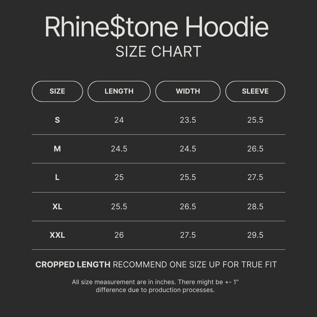 DF Rhine$tone Hoodie
