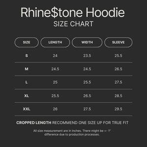 DF Rhine$tone Hoodie